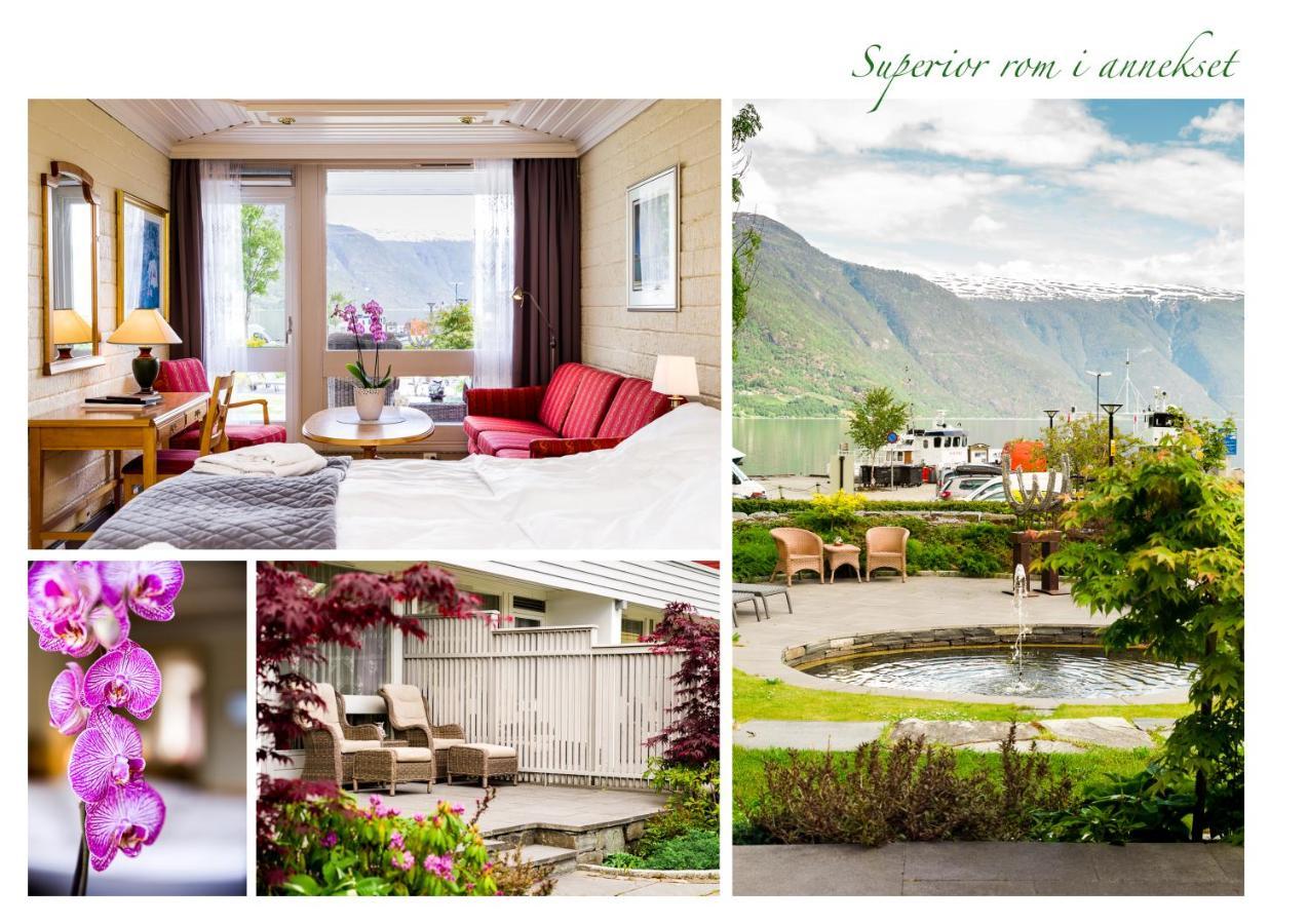 Walaker Hotel Solvorn Exterior foto