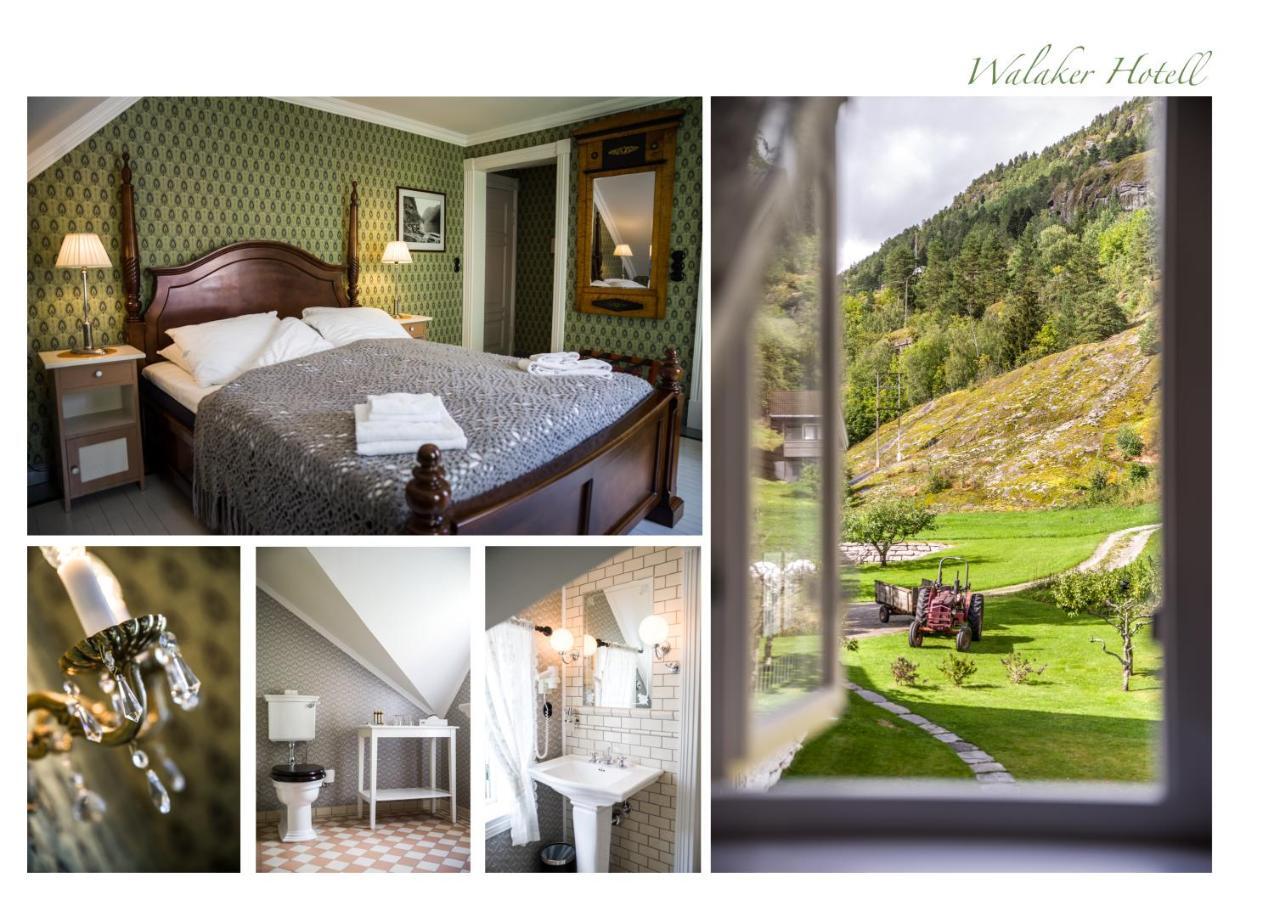 Walaker Hotel Solvorn Exterior foto